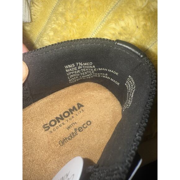 NWT Sonoma Goods For Life Catahoula Women's Slip-On Shoes Black SIZE 7.5 - Picture 7 of 7